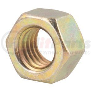 1136408 by FASTENAL - 7/16"-14 Yellow Zinc Finish Grade 8 Finished Hex Nut