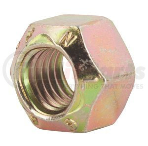 38081 by FASTENAL - 5/16"-24 Yellow Zinc Finish Steel Top Lock Nut USA for Grade 9 Applications