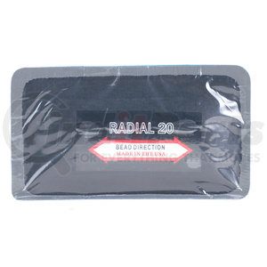 11-820 by GROUP 31 XTRA SEAL - 2 7/8in x 5in (72mm x 125mm) Radial 20 (2 Ply) COI Radial Repair