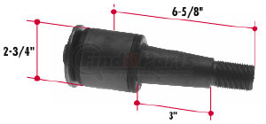 C883 by TRIANGLE SUSPENSION SYSTEMS CO. - Torque Rod Bushg 44697-L