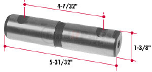 B1488-46 by TRIANGLE SUSPENSION SYSTEMS CO. - Frtliner Pin (6803250074)