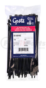 83-6025C by GROTE - Nylon Cable Ties - All Weather, 14.6" Long