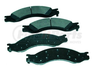 106410 by PERFORMANCE FRICTION - Disc Brake Pads Performance Friction Z Rated