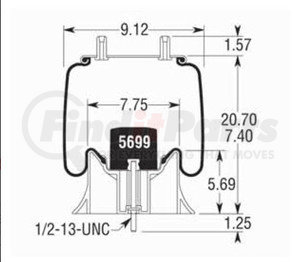 W013589626 by FIRESTONE - AIRSPRING