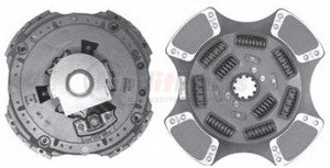 AN-155698-SB9 by MID-AMERICA CLUTCH - CLUTCH - Spicer Pull Type Clutch for Mach, 15-1/2", 9-3/4" Bore, 9 Spring Disc