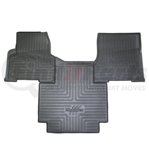 FKVOLVO1AB-MIN by MINIMIZER - Floor Mats - Black, 3 Piece, Auto Transmission, Front, Center Row, For Volvo