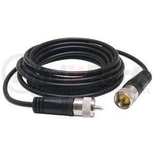 RP-12CC by DAS INC - RoadPro 12' CB Antenna Coax Cable with PL-259 Connectors, Black