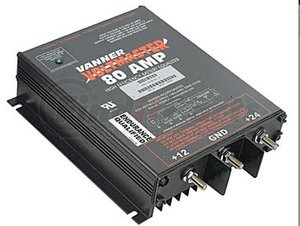 65-80 by VANNER - Vanner, Equalizer, 24 VDC Input, 12 VDC Output, 80A