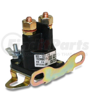 852-1251-210 by TROMBETTA - DC Contactor Solenoid, 12V 2 Terminals, Intermittent