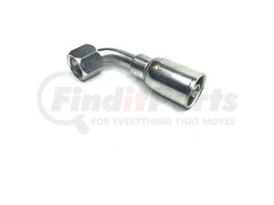 06906E-666 by WEATHERHEAD - Eaton Weatherhead 069 E Series Crimp Hose Fittings JIC 37 Female Swivel 90 Tube Elbow