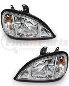 TR026-FRHL-R by TORQUE PARTS - Freightliner Columbia 2004-2015 Crystal Headlight 
DOT & SAE APPROVED Passenger Side