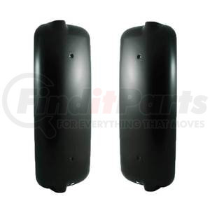 TR033-FRMCB-R by TORQUE PARTS - Freightliner Century 2005 and Older Black Mirror Cover Passsenger Side