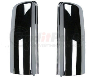 TR038-FRDMCC-L by TORQUE PARTS - Freightliner Cascadia 2008-2017 Chrome Mirror Cover Driver Side