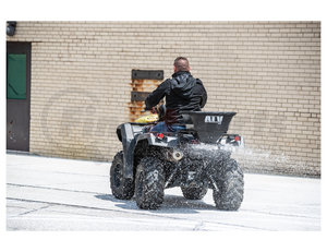 atvs100 by BUYERS PRODUCTS - ATV All Terrain Vehicle Spreader 100 Lb. Capacity - ATVS100