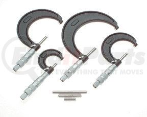 6151 by CENTRAL TOOLS - SET, MICROMETERS (4) 0-4" RANG