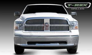 21456 by T-REX - Billet Grille, Polished, Aluminum, 4 Pc, Overlay