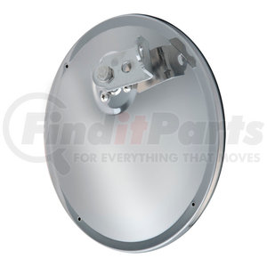 609838 by RETRAC MIRROR - 7 1/2in. Rnd Mir Hd, Offset Convex, Pol Sst, W/j-brkt