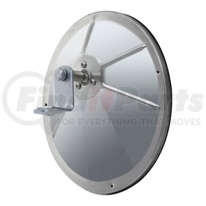 610553 by RETRAC MIRROR - 8in. Round Mirror Head, Offset Convex, Sst, W/j-brkt