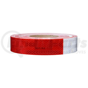 983-32 by 3M - 3M 983-32 Diamond Grade Conspicuity Marking Roll (PN67533) Red/White, 2 in x 150 ft