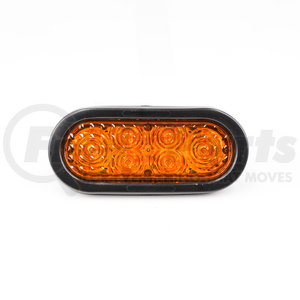 DLXTHU-4-A by STAR HEADLIGHT & LANTERN CO. INC - AMBER, OVAL SELF CONTAINED FLASH LED