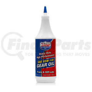 10042 by LUCAS OIL - Gear Oil, Heavy Duty 85/140 Gear Oil, Quart Size Bottle