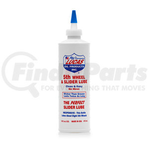 10030 by LUCAS OIL - Utility Lubricants, 5th Wheel and Slider Lube, 16oz Size Bottle