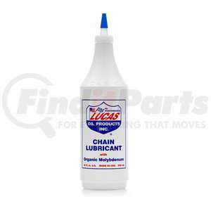 10014 by LUCAS OIL - Chain Lubricant - 1 Quart (Representative Image)