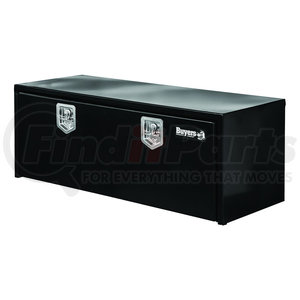 1702310 by BUYERS PRODUCTS - 18x18x48 Inch Black Steel Underbody Truck Box