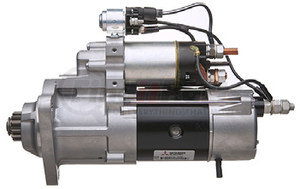 FLA579 by MITSUBISHI - Diamond Gard Starter for Freightliner, Western Star, Detroit Diesel