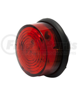 M186R by PETERSON LIGHTING - 186/286 LumenX® 1 3/8" PC-Rated Clearance and Side Marker Lights - Red kit, stripped leads