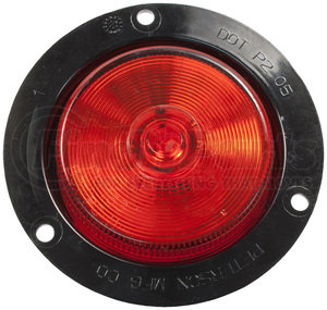 M233FR by PETERSON LIGHTING - 233 2.5" LED Clearance/Marker with Aux. Function - Red Flange Mount