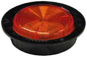 M163FR by PETERSON LIGHTING - 163 Series Piranha&reg; LED 2 1/2" Clearance and Side Marker Light - Red, Flush Mount