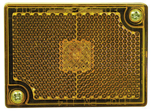 V114A by PETERSON LIGHTING - 114 Clearance/Side Marker Light with Reflex - Amber