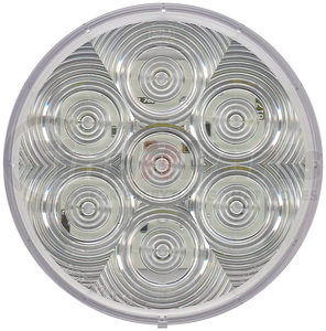 M826C-7 by PETERSON LIGHTING - 826C-7/824C-7 LumenX® 4" Round LED Back-Up Light, PL3 - Clear, Grommet Mount