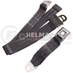 LB-74-BLACK by UNIVERSAL - LAP SEAT BELT