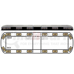 12-20002-E by ECCO - LIGHTBAR 54" LED 12-24VDC (AMB