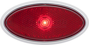 MCL0028RBB by OPTRONICS - Red surface mount marker/clearance light