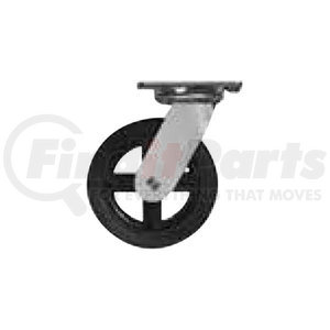 623 by PREMIER MANUFACTURING - Caster Assembly - (Swivel) 6” Rubber Wheel