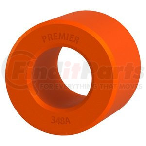 348A by PREMIER MANUFACTURING - Bushing, Polyurethane - 3-1/2" x 3-1/2" with 2" ID (for use with 340S and 640S front end housings)