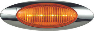 00212335P by OPTRONICS - Kit: 4-LED yellow marker/clearance light with bezel