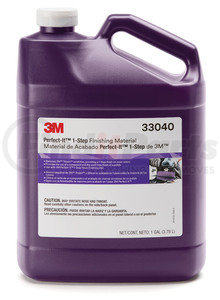 33040 by 3M - Perfect-It™ 1-Step Finishing Material - 1 Gallon, 4/Case (9.25 lbs)