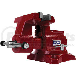 28815 by WILTON - Utility HD Bench Vise 6-1/2" Jaw Width, 6-1/4" Jaw Opening, 360° Swivel Base