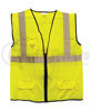 690-2210 by SAS SAFETY CORP - Class 2 Surveyor's Vest, Yellow, XL