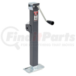 195362 by BULLDOG - Trailer Jack Tubular Swivel Mount Square 5,000 lbs. Capacity Square