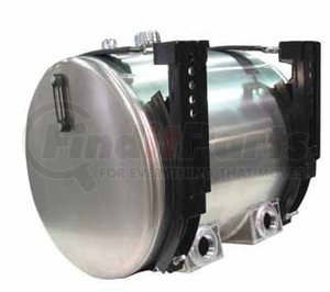 A4500-2S90-ST-SS by AMERICAN MOBILE POWER - American Mobile Power - Aluminum Saddlemount 50 Gallon Hydraulic Tank W/Stainless Straps