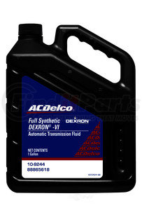 10-9244 by ACDELCO - Dexron VI Full Synthetic Automatic Transmission Fluid - 1 gal