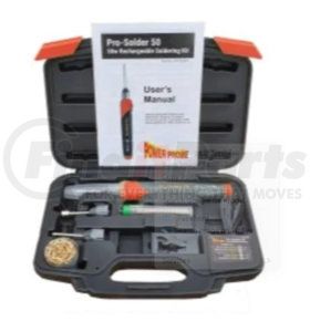 PPPS50W by POWER PROBE - Pro-Solder 50 Electric Soldering Iron Kit, Rechargeable