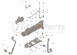 4352363 by CUMMINS - EGR Cooler Kit