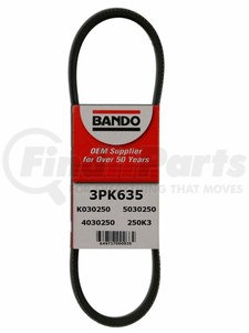 3PK635 by BANDO - Serpentine Belt