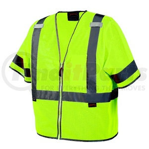 V1023960U-S by PIONEER SAFETY - Mesh Short Sleeve Safety Vest